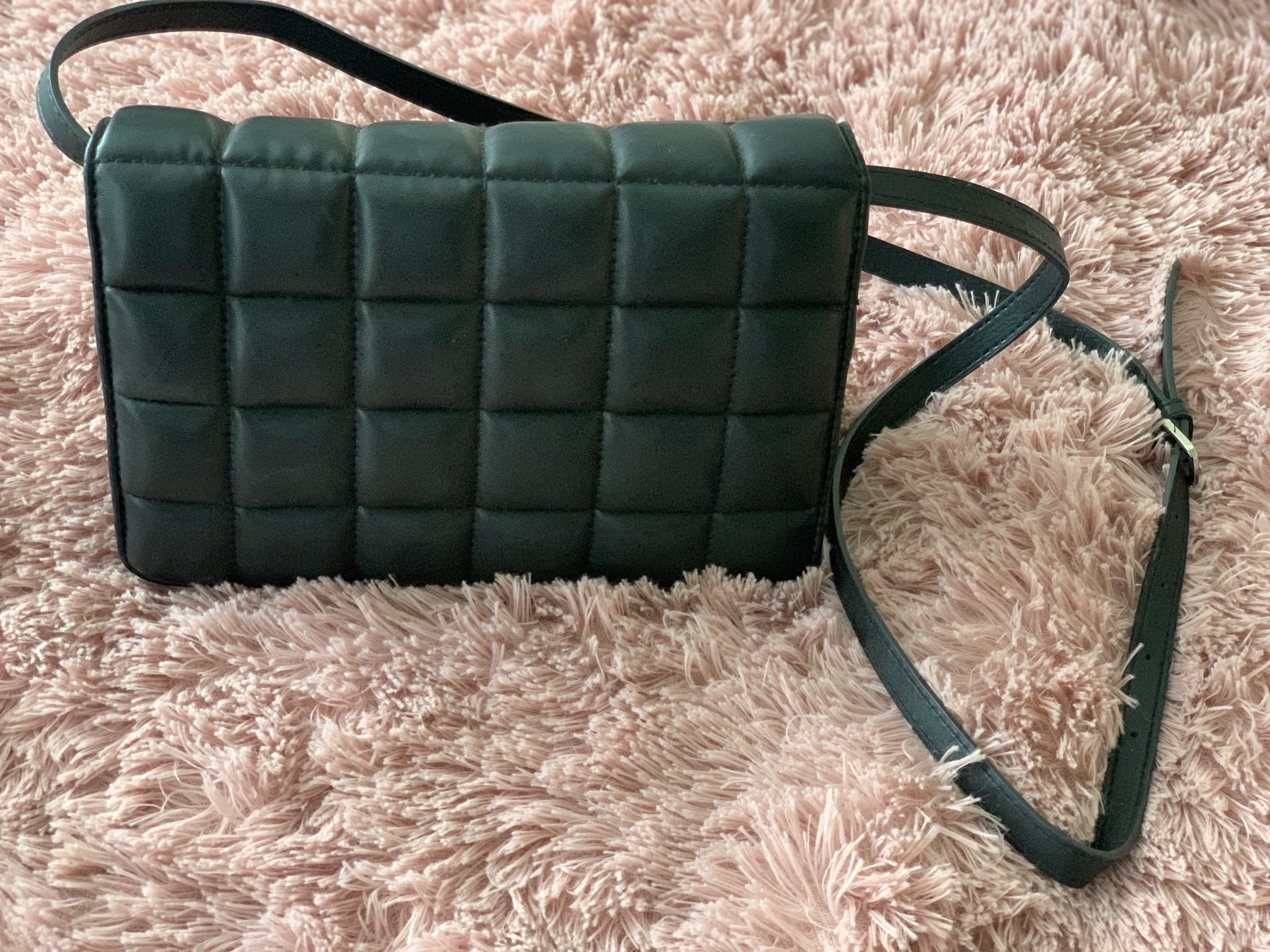 H & M, Black Purse Crossbody 