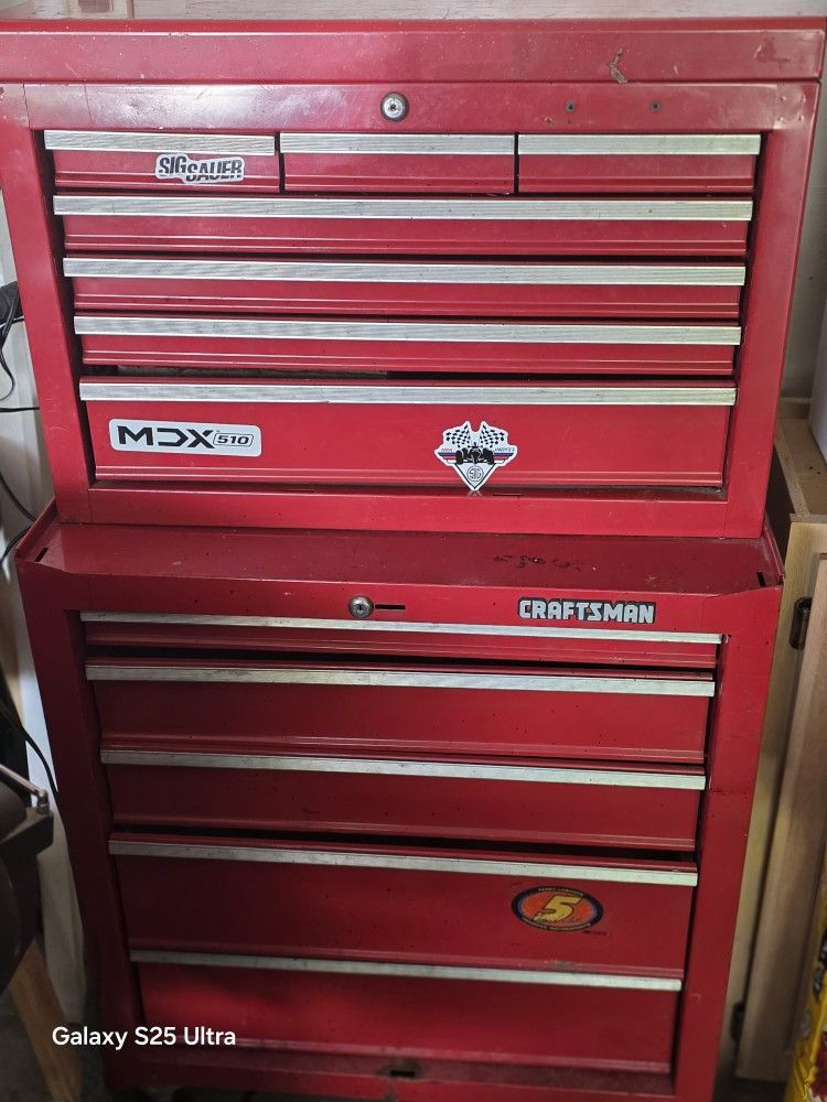 Craftsman Tool Box W/ Tools