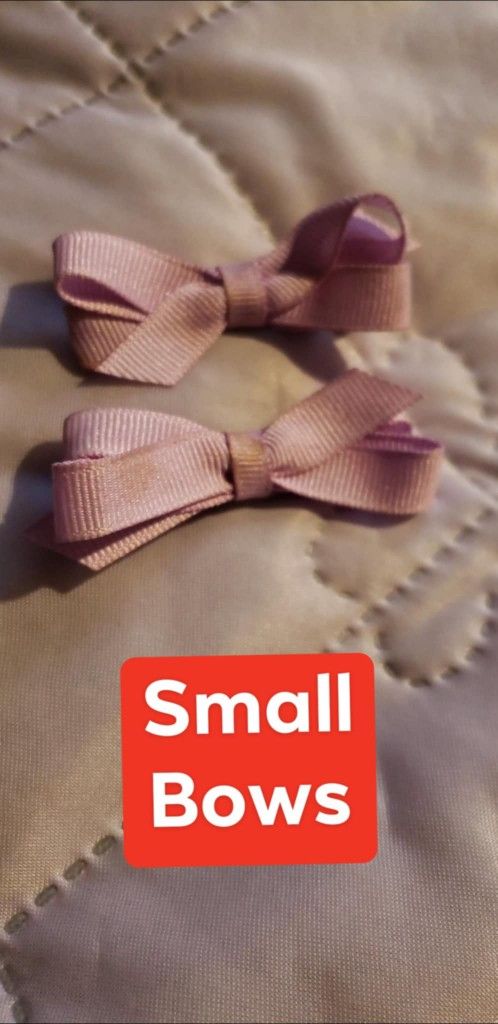 🩷 Small Bows For Hair - Still Available