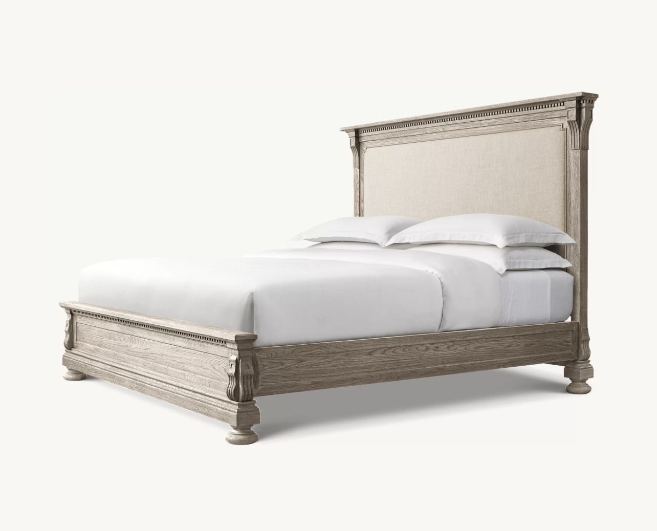Restoration Hardware St. James Fabric Panel Bed