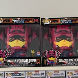 Funko Pop Galactus And Silver Surfer  