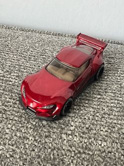 Hot Wheels Custom Red Toyota GR Supra – Excellent Condition