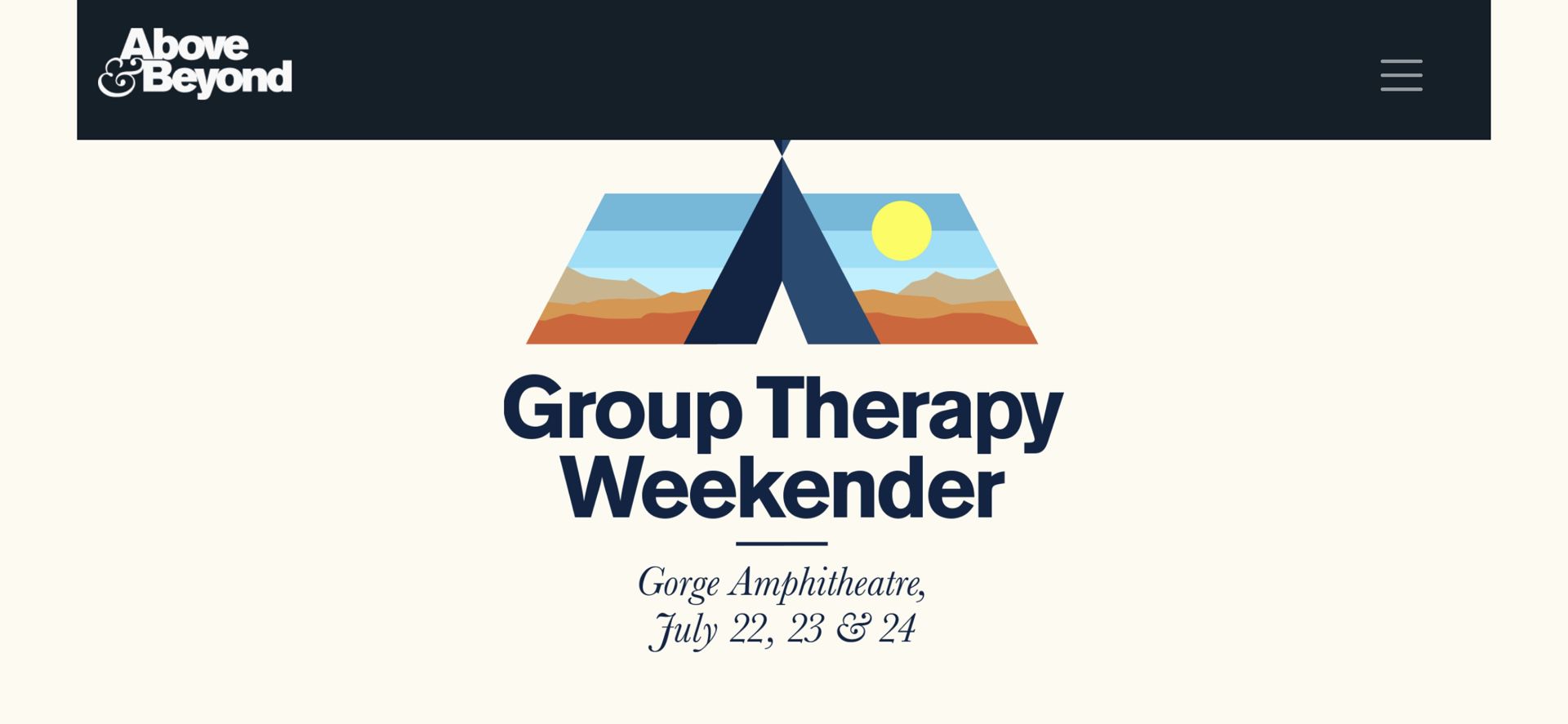 Above And Beyond- 2 Three Day Ticket To The GORGE