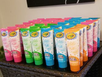 Crayola Neon Bright Bathtub Finger Paint Soap (Set Of 5)