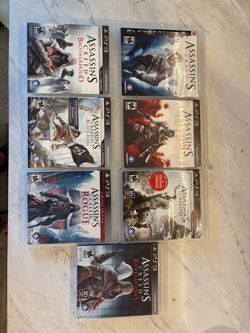 Ps3 Assassins Creed, Lot