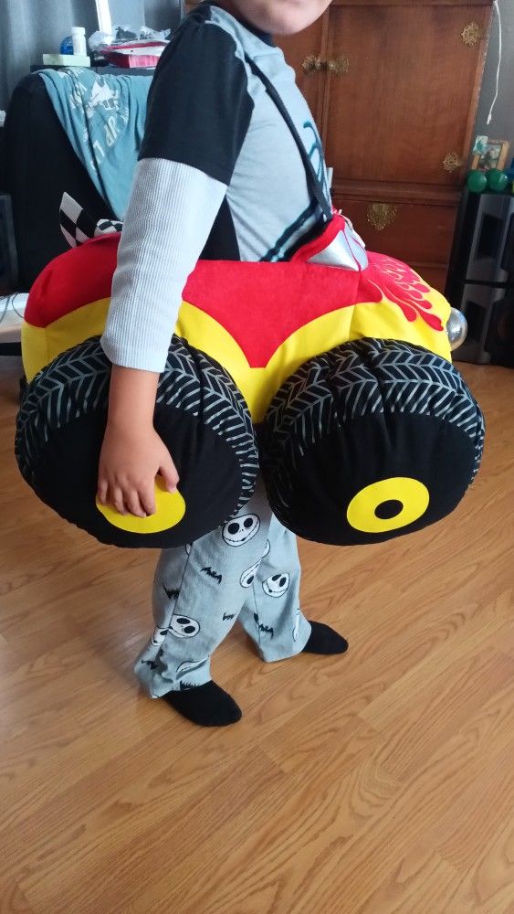 Monster Truck Halloween Costume W/ Lights And Sound