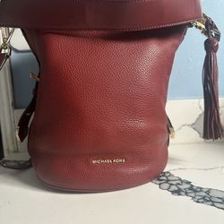 Like new brown leather MK purse pick up near Tully &Monterey Rd