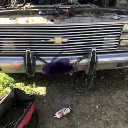 Grill And Bumper , No Bumper Guards Included