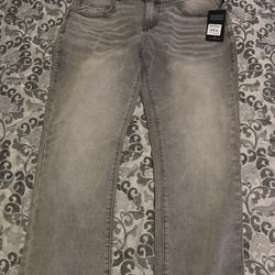 True Religion Grey Wash Jeans Size 32