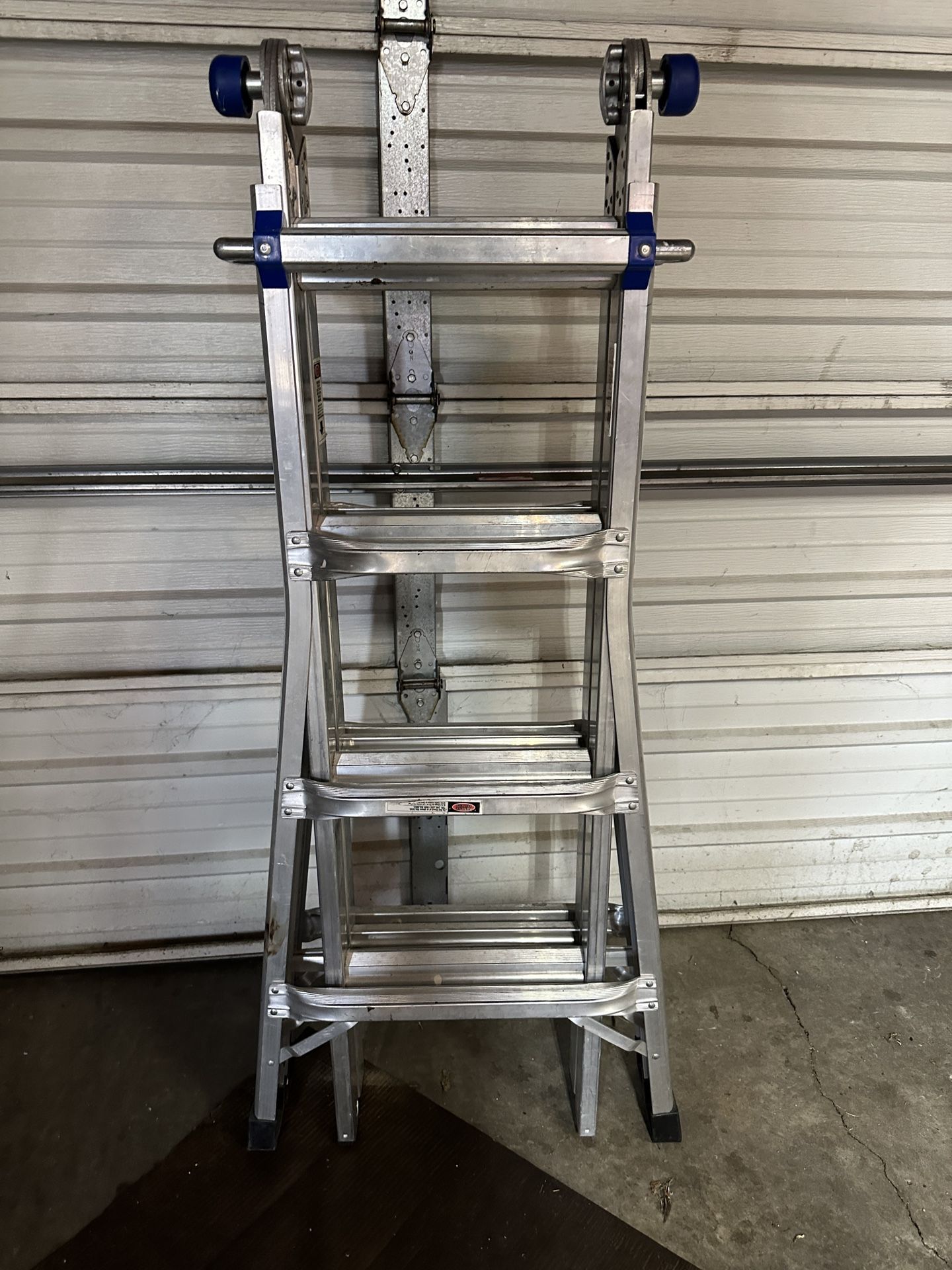 Werner MT-17 telescoping-ladders, 17-Foot, Aluminum