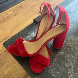 Banana Republic red shoes