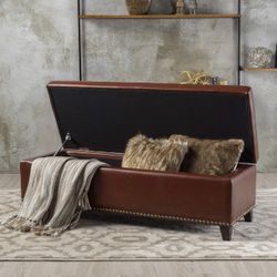 Tufted Storage Ottoman
