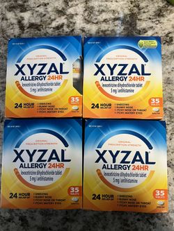 Xyzal $5 Each 