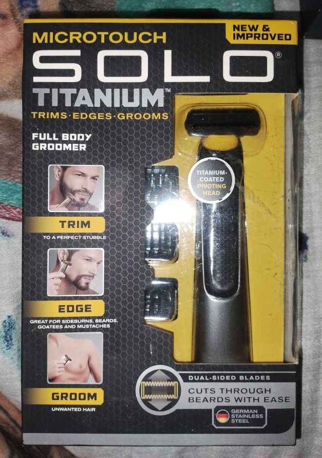 Solo Titanium Beard Trimmer