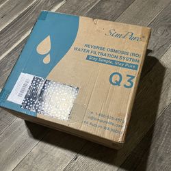 SimPure Q3-600 7-Stage 600GPD Under Sink Tankless RO Water Filtration System