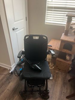 Electric Power Wheelchair with Joystick Controller