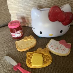 Super Cute Hello Kitty Toaster Set 20 Bucks. 