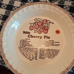 Watkins Collector Pie Pan