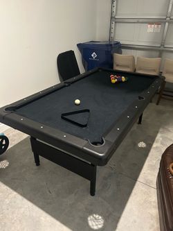 OBO Go Sports 7’ Heavy Duty Folding Pool Table