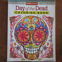 NEW Day of the Dead Coloring Book! 