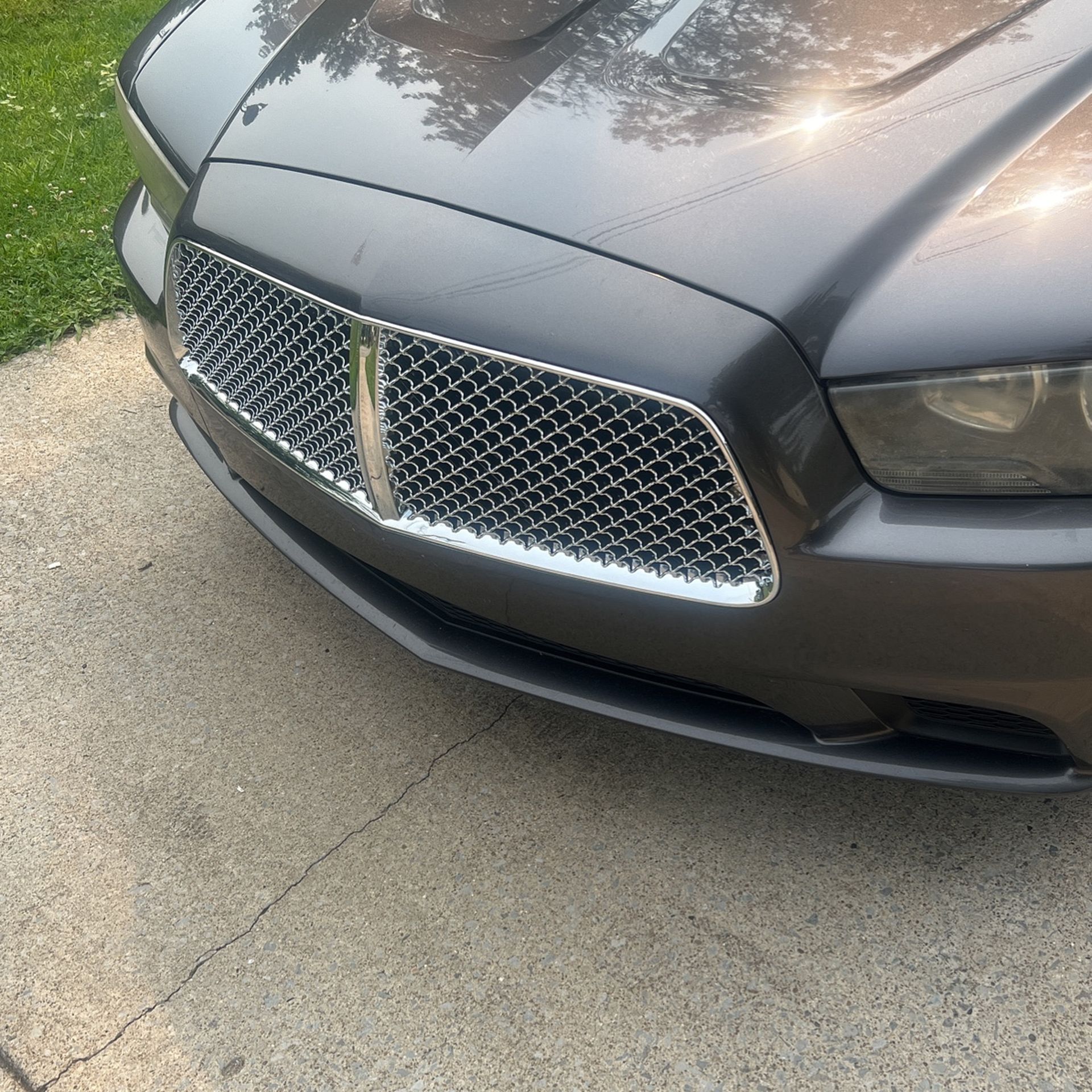 Chrome Charger Grill