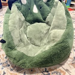 Pillow Fort Dinosaur Bean Bag Chair 