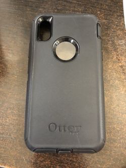 iPhone X otter box defender