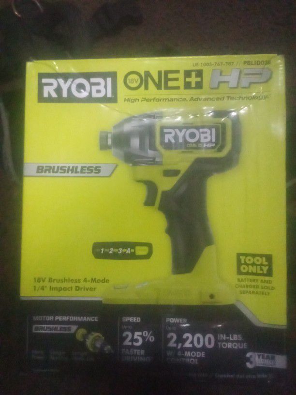 Ryobi One + HP 3/8 Drive Impact 18v
