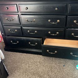 Solid Wood Dresser 