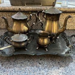 Lenard Silver plate Set