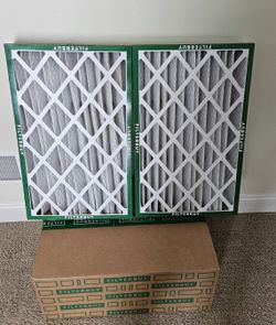 Filterbuy 2 Pack Indoor HVAC Filters 16x25x5 NEW