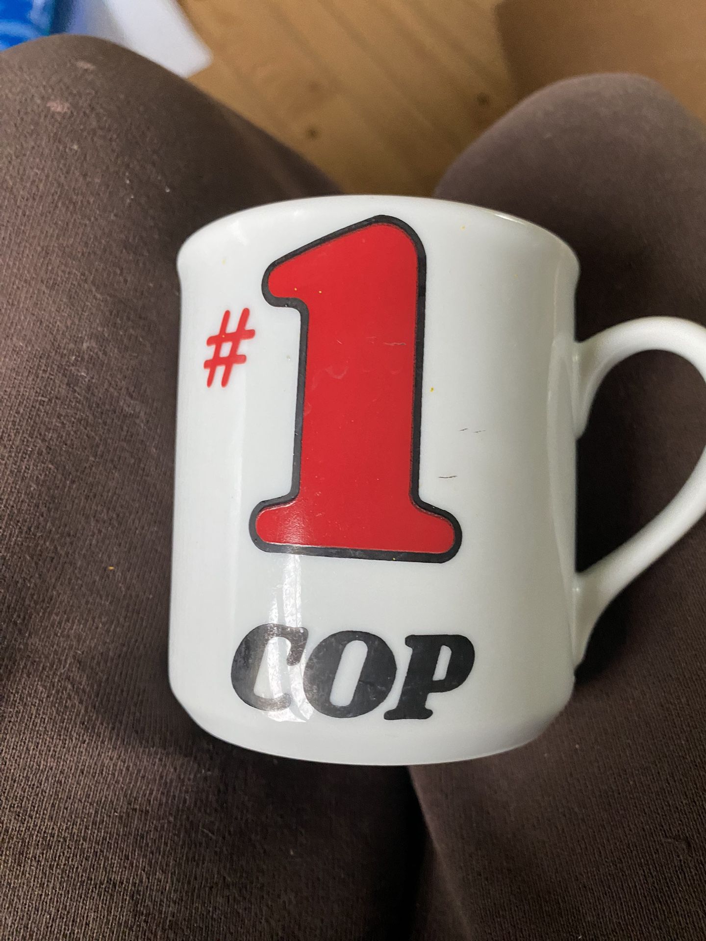 #1 Cop Mug 