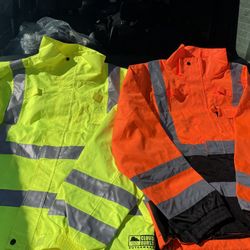 Cloudburst High-Visibility Reflective Jackets