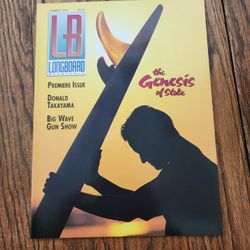 Longboard Quarterly Premier Issue, 1993, Mint Condition