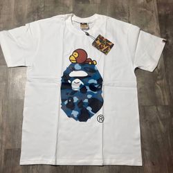 BAPE Baby Milo Camo Ape Head T-Shirt
