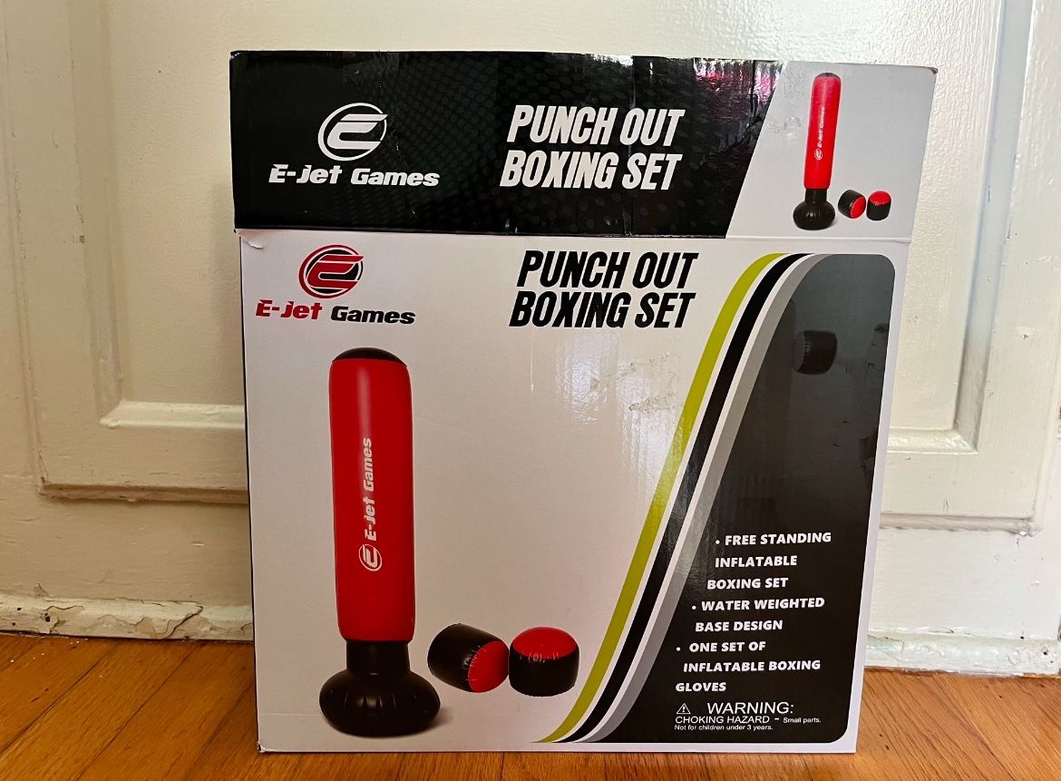 E-Jet Games Punch Out Boxing Set