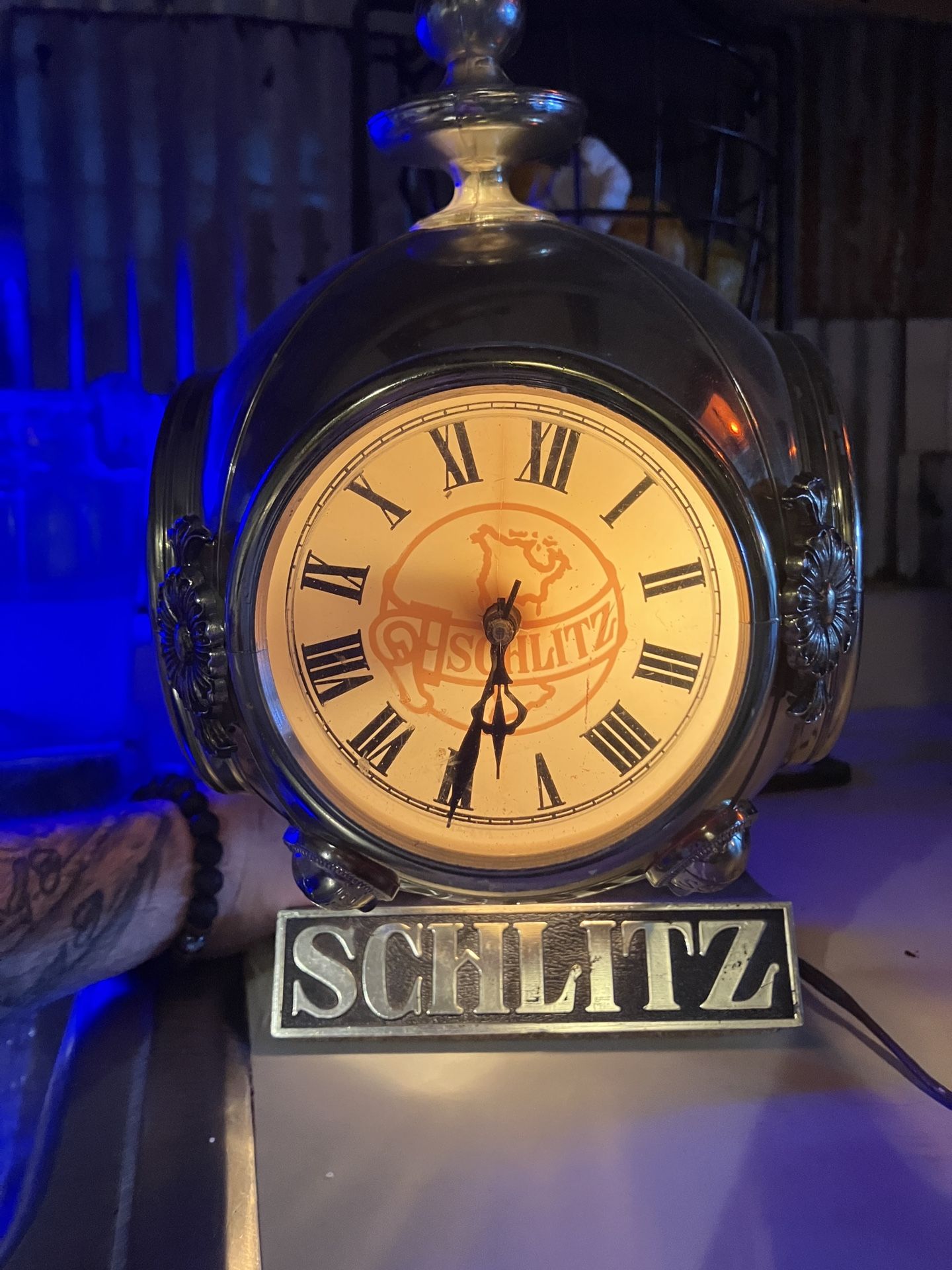 Schlitz Beer Clock (Cash Register Topper)