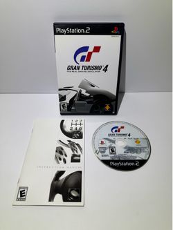 Gran Turismo 4 PS2 PlayStation 2, 2004 Complete In Box / CIB - Tested Working