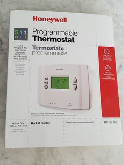 Honeywell programmable thermostat
