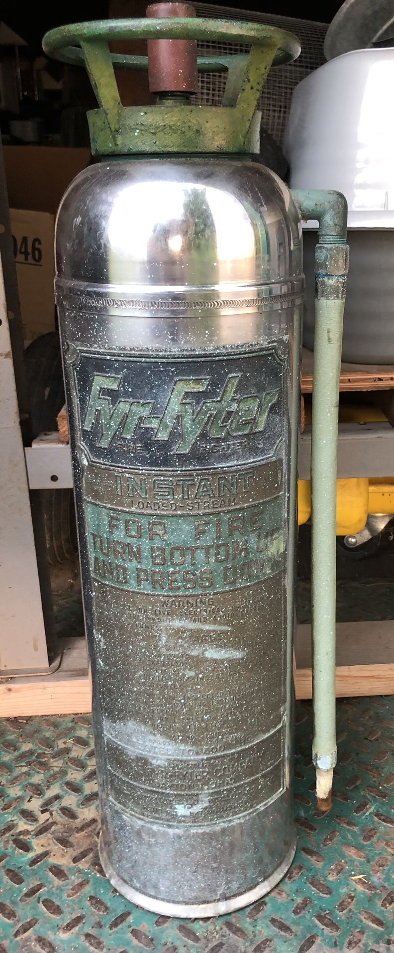 VINTAGE FIRE EXTINGUISHER