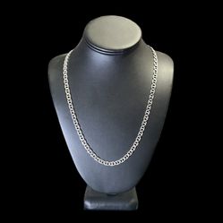 925 sterling silver Mariner chain 24” (5.6mm)