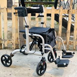 2 In 1 Wheelchair And Transport Chair Combo New New New 