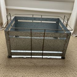 Hearth & Hand By Joanna Gaines Metal Storage Basket 