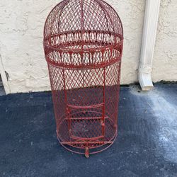 Vintage Metal Bird House