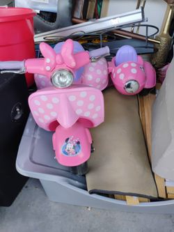 Minnie Mouse Motorcycle