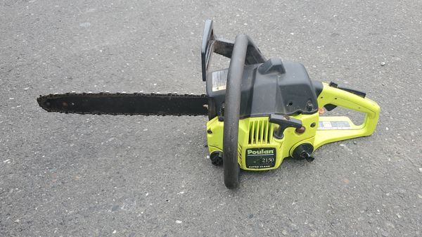 Poulan 2150 Predator Gas Chainsaw for Sale in Rancho Cordova, CA - OfferUp