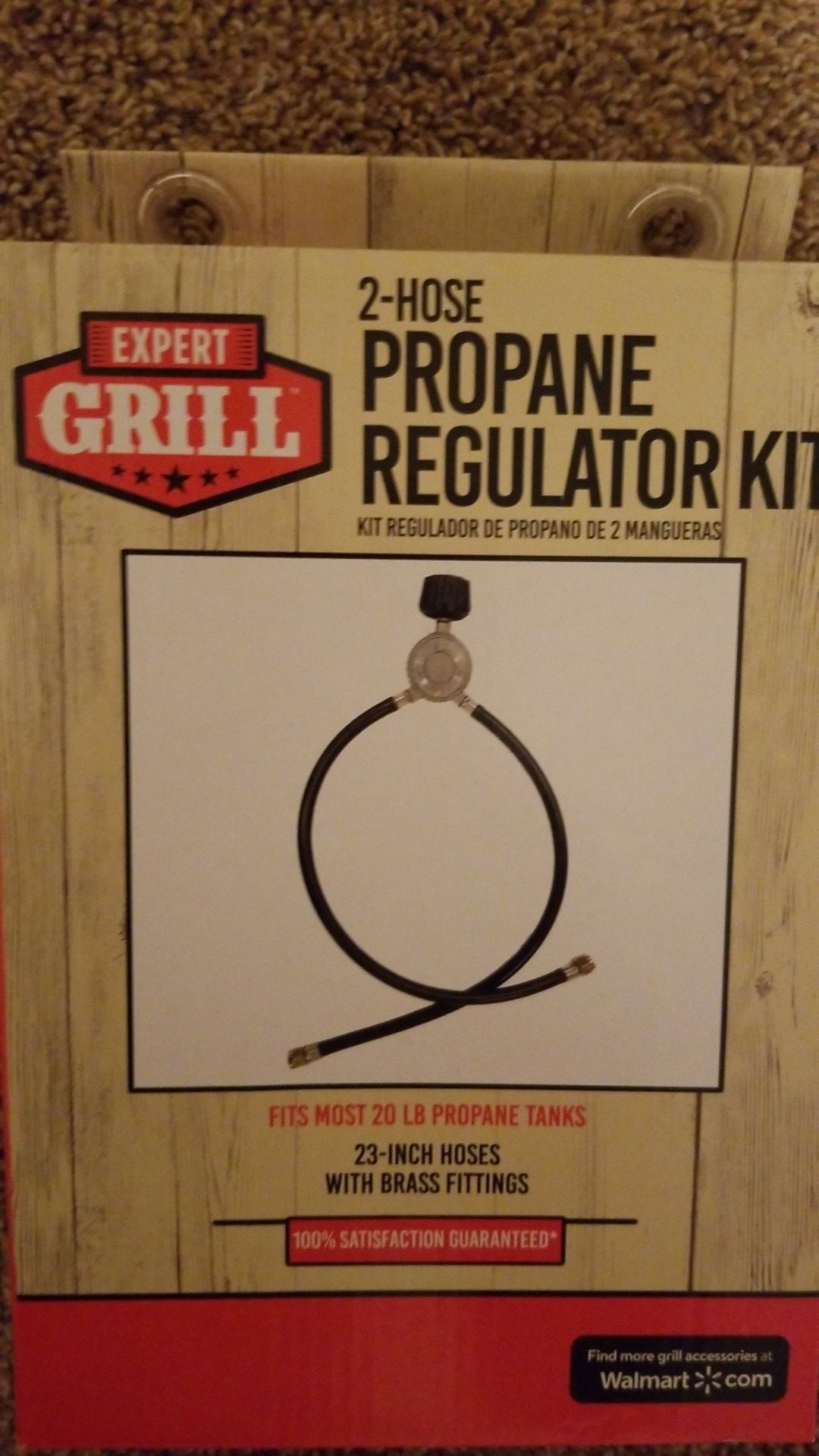 New Expert Grill Propane Two Hose Regulator