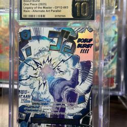 Boeuf Burst op12 AAE one piece tcg pristine 10