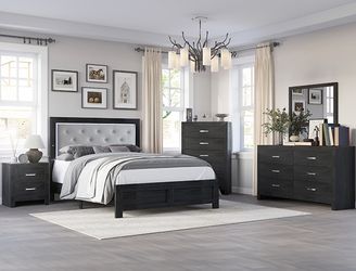 Queen Bed 4 Pc Set
