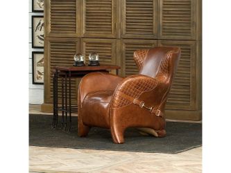 Hera Brown Arm Chair